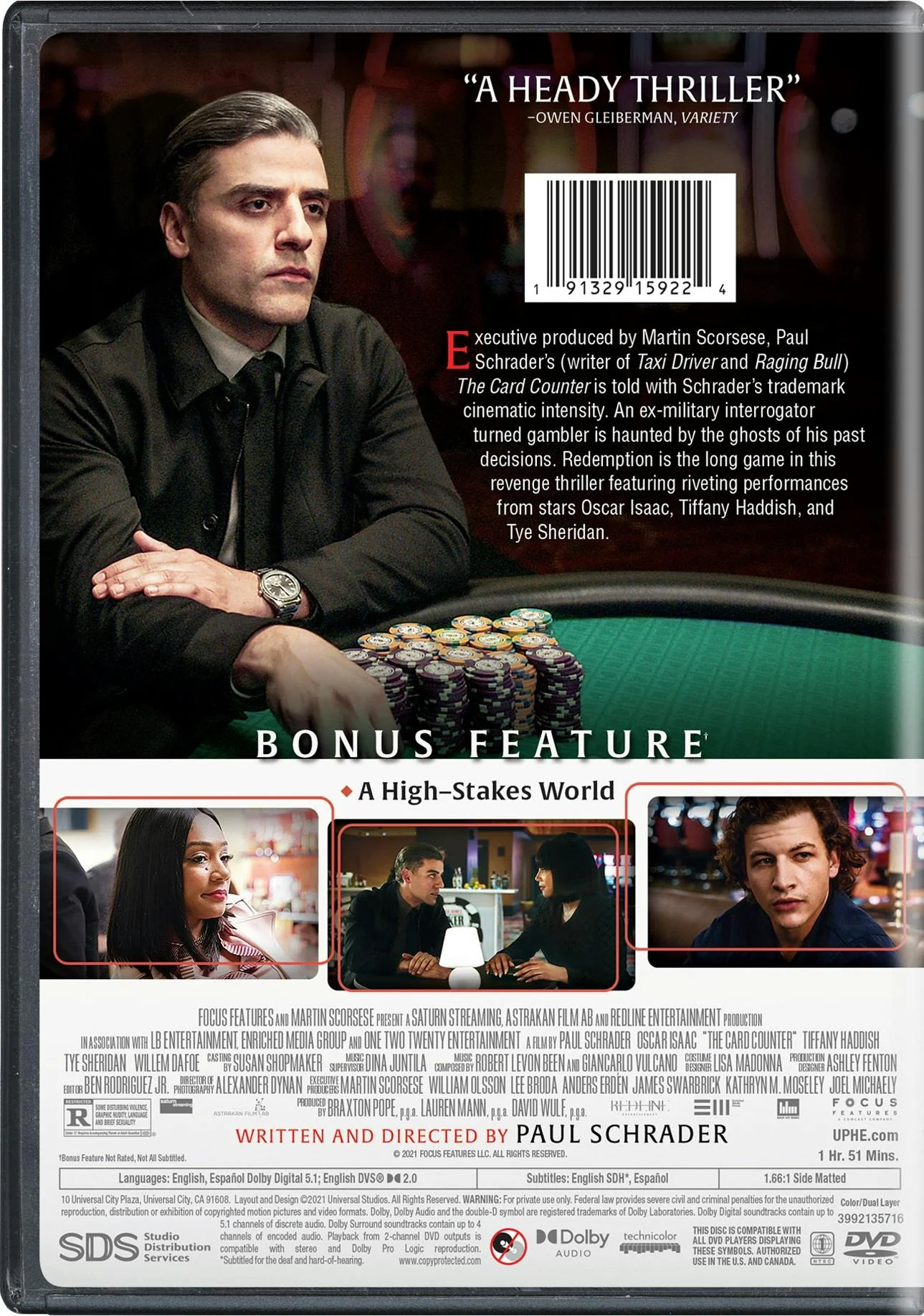 The Card Counter [DVD] - Image 3