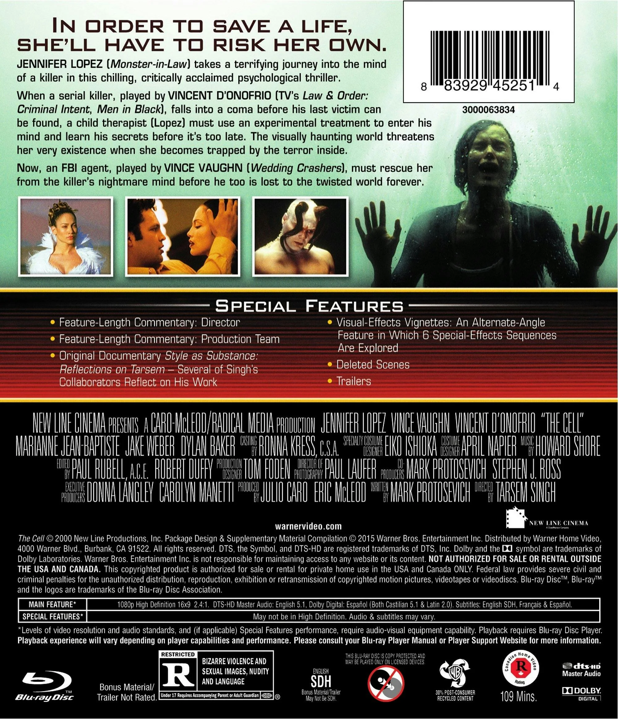 The Cell [Blu-ray] - Image 2