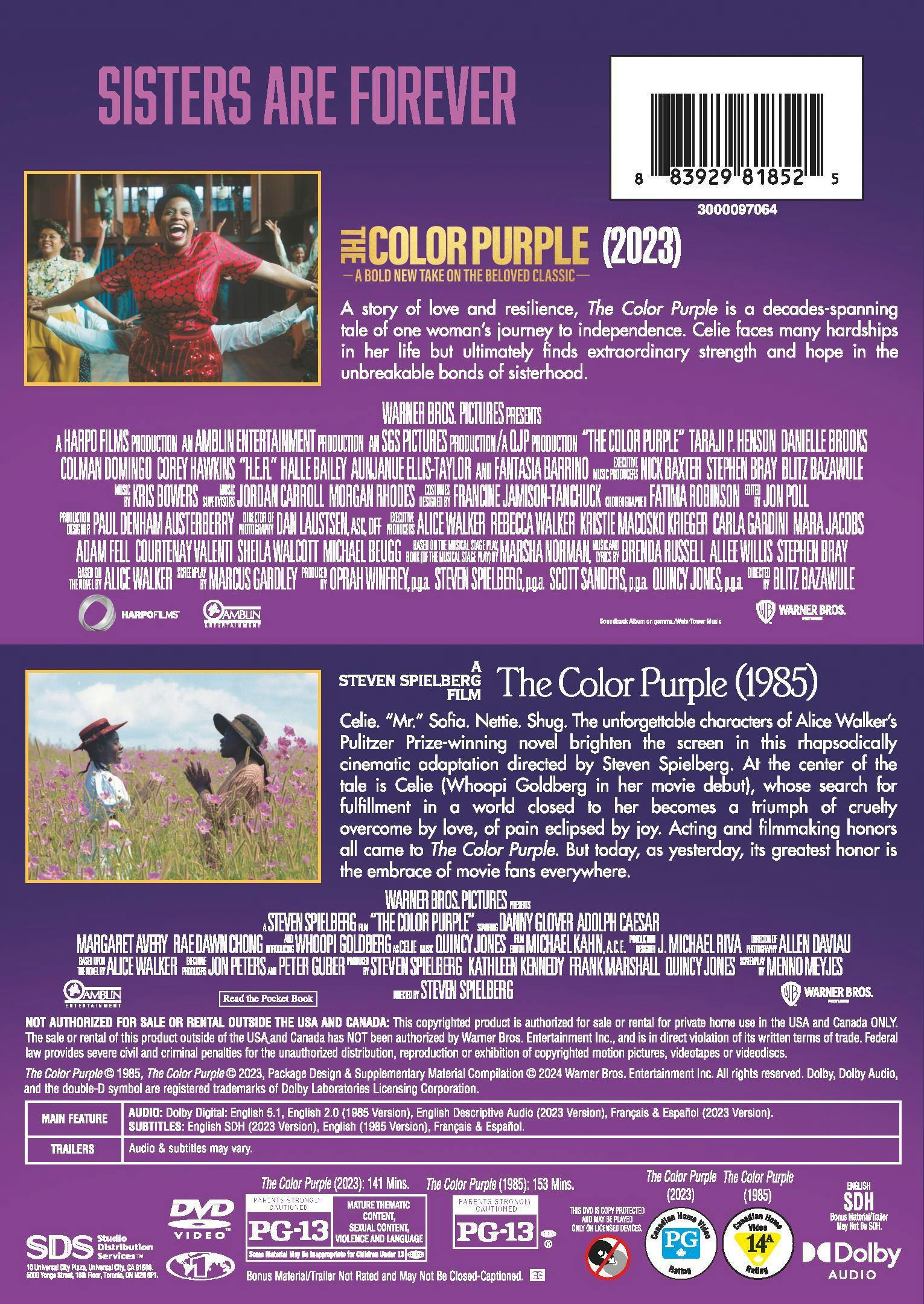 Color Purple, The 2-Film Collection [DVD] - Image 3