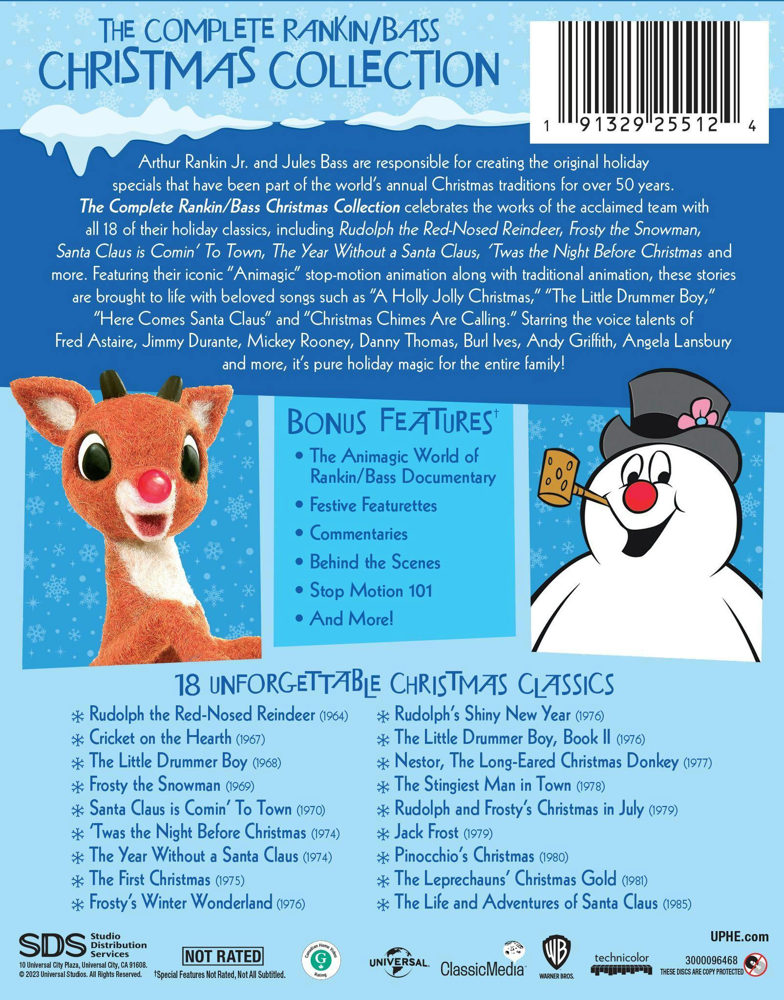 The Complete Rankin/Bass Christmas Collection (Box Set) [Blu-ray] - Image 3