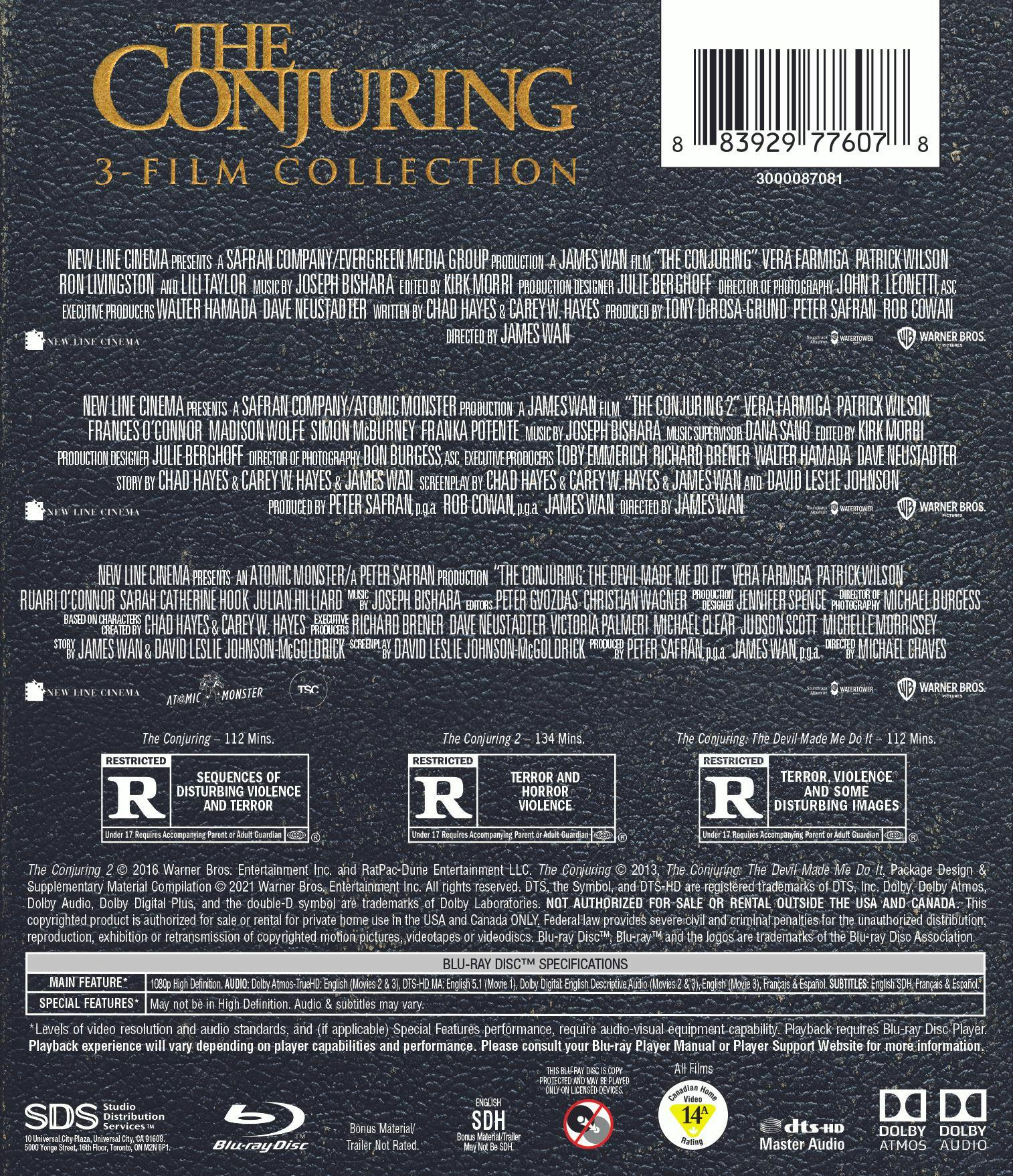 The Conjuring 1-3 (Box Set) [Blu-ray] - Image 3
