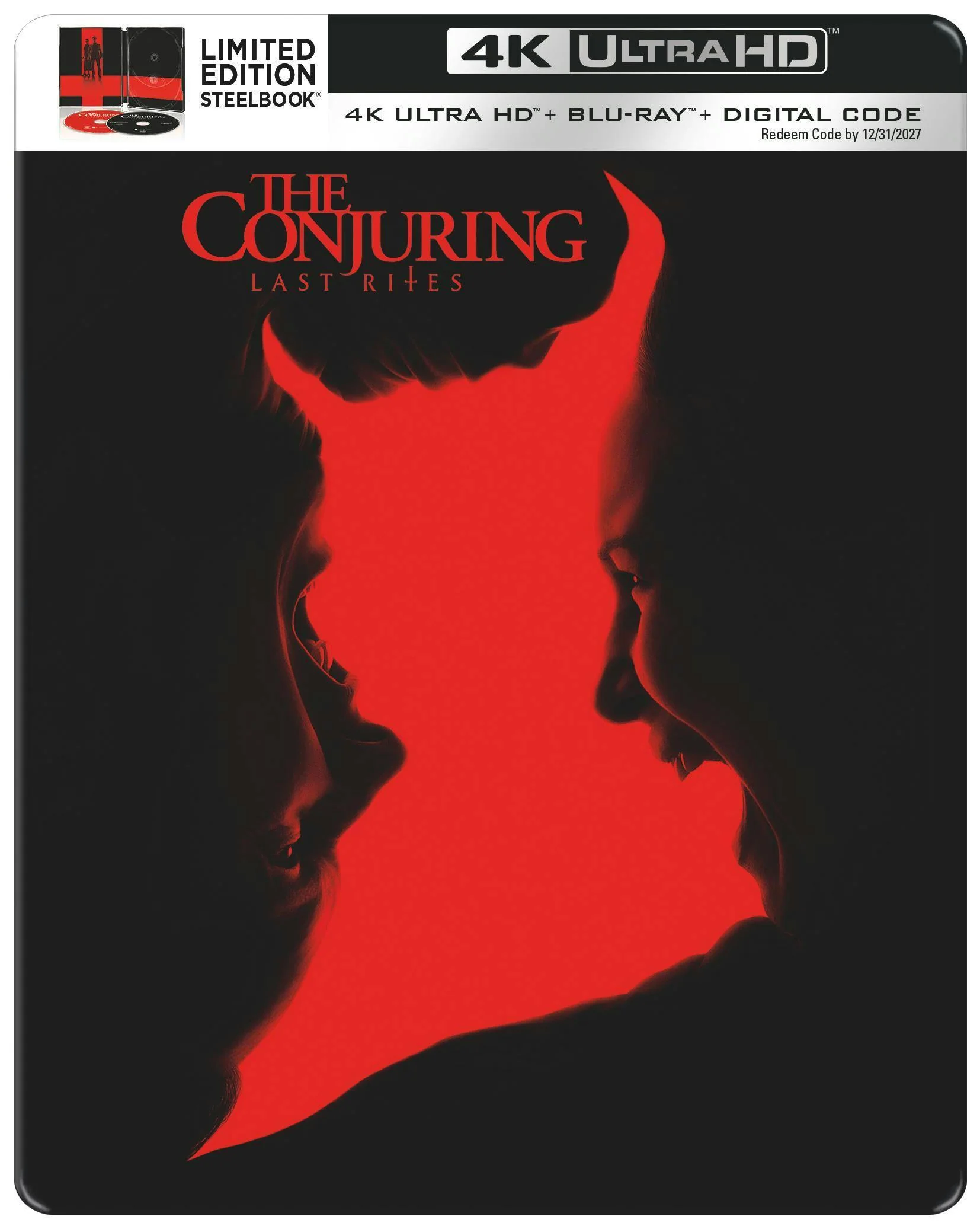 Conjuring, The: Last Rites (Limited Edition 4K Ultra HD Steelbook + Blu-ray + Digital) [UHD]