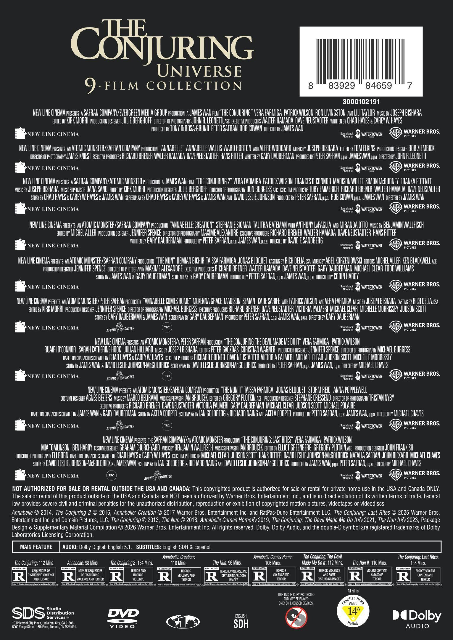 The Conjuring Universe 9-Film Collection [DVD] - Image 3