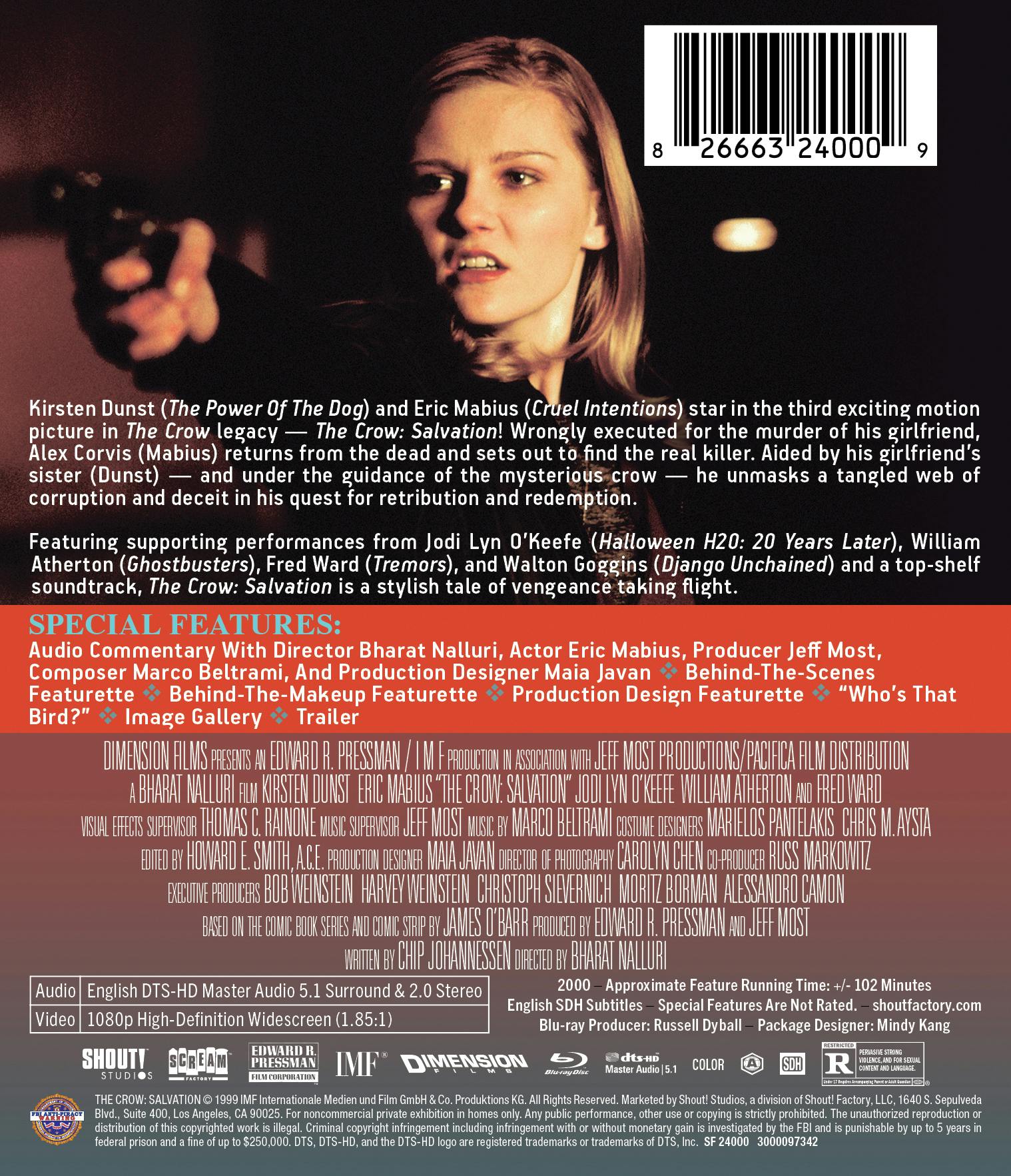 The Crow: Salvation [Blu-ray] - Image 3