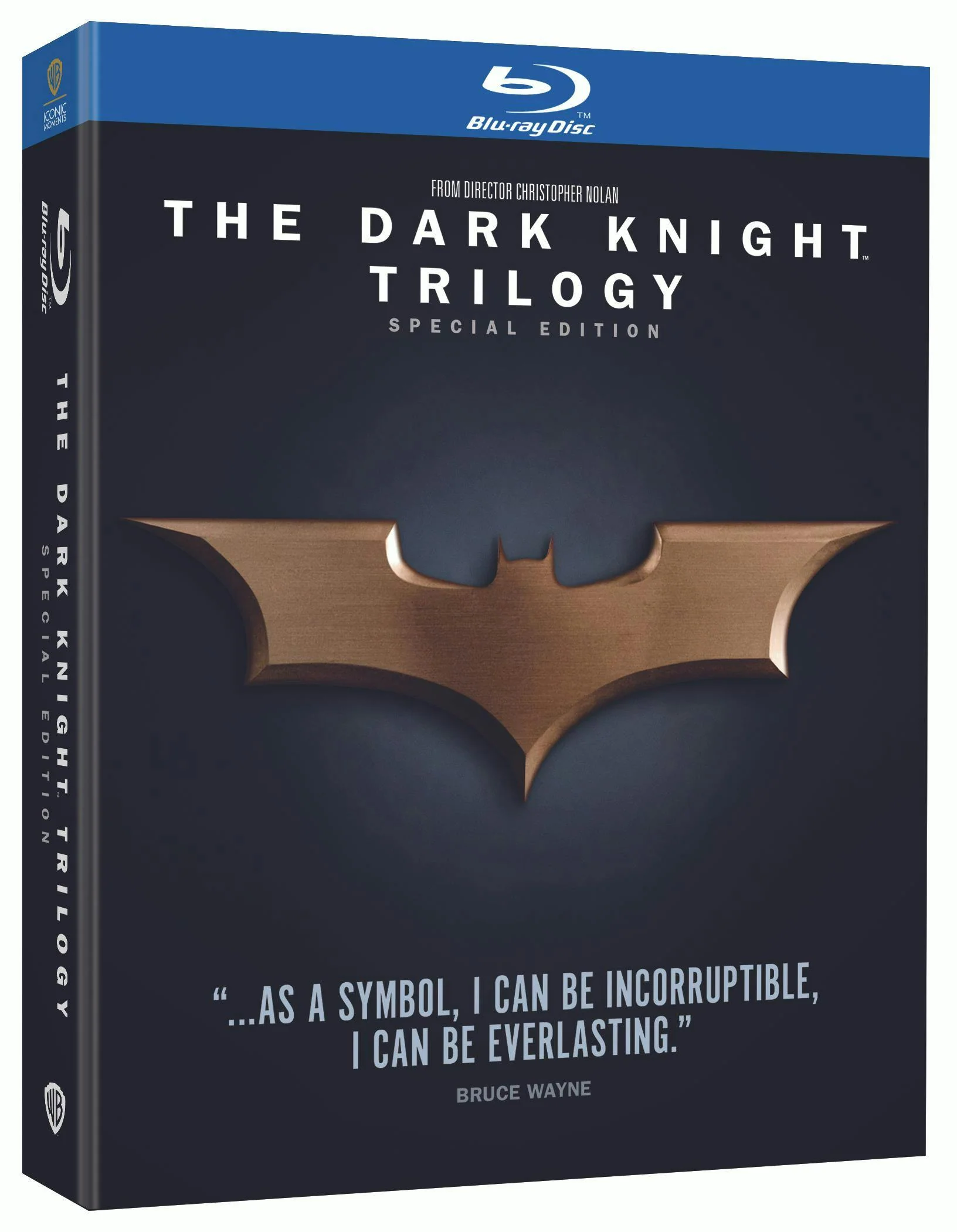 The Dark Knight Trilogy (Special Edition) (Iconic Moments LL/BD) [Blu-ray] - Image 2