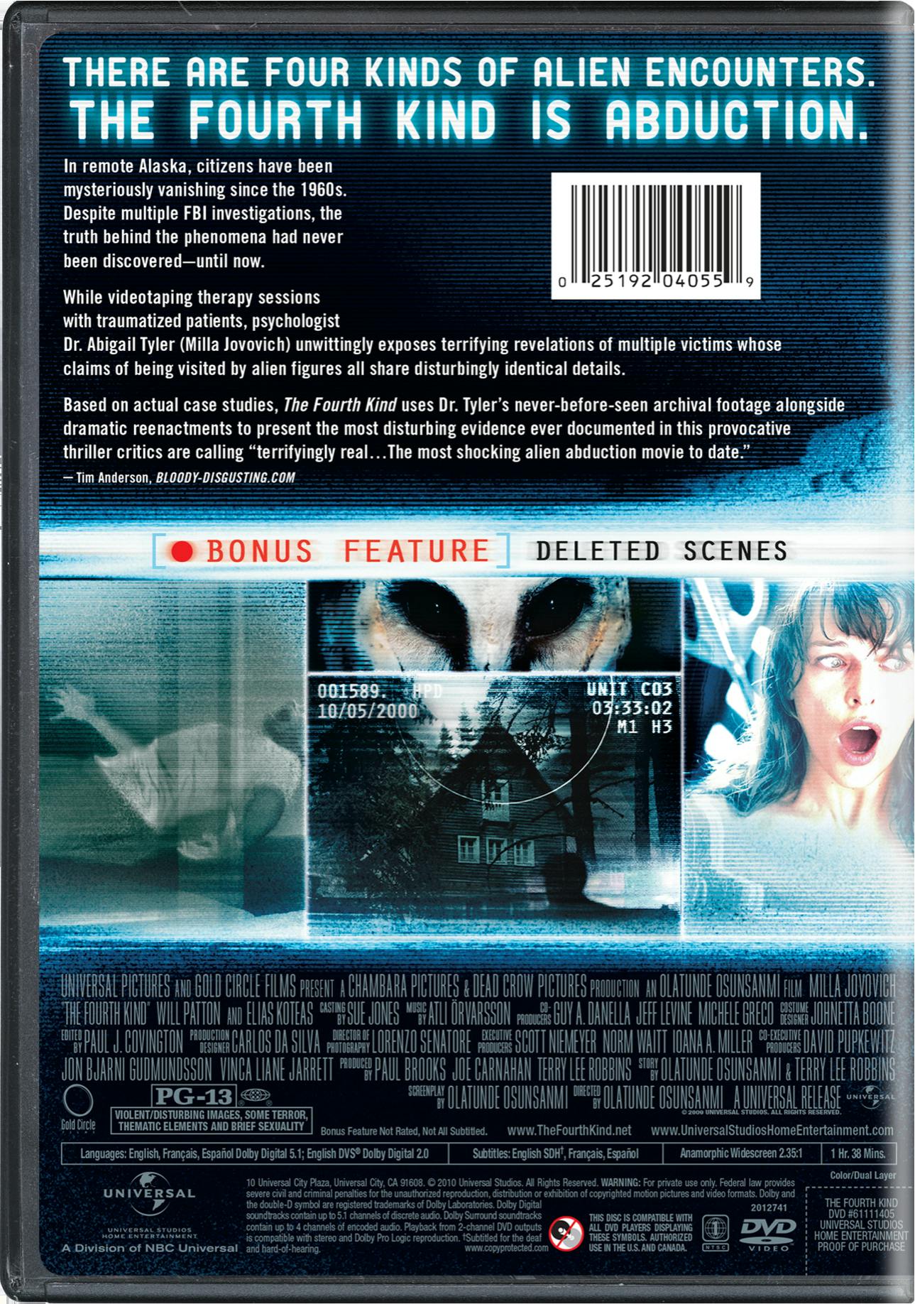 The Fourth Kind (DVD Widescreen) [DVD] - Image 2