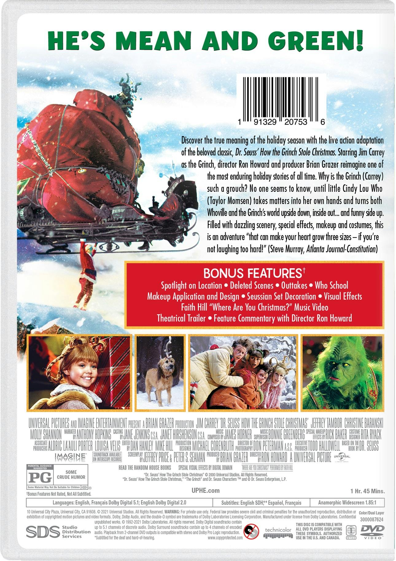 The Grinch (DVD New Box Art) [DVD] - Image 3