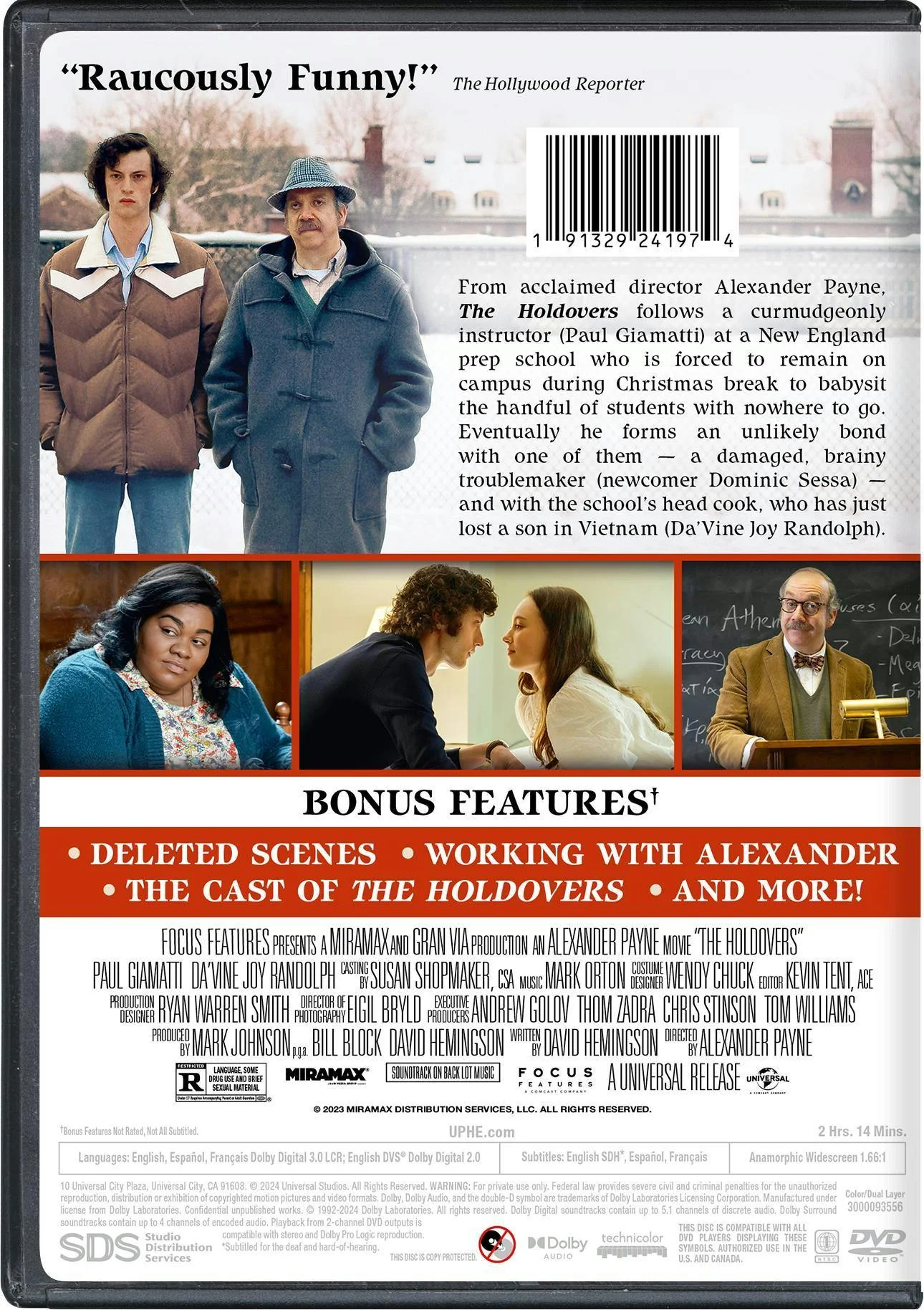 The Holdovers [DVD] - Image 3