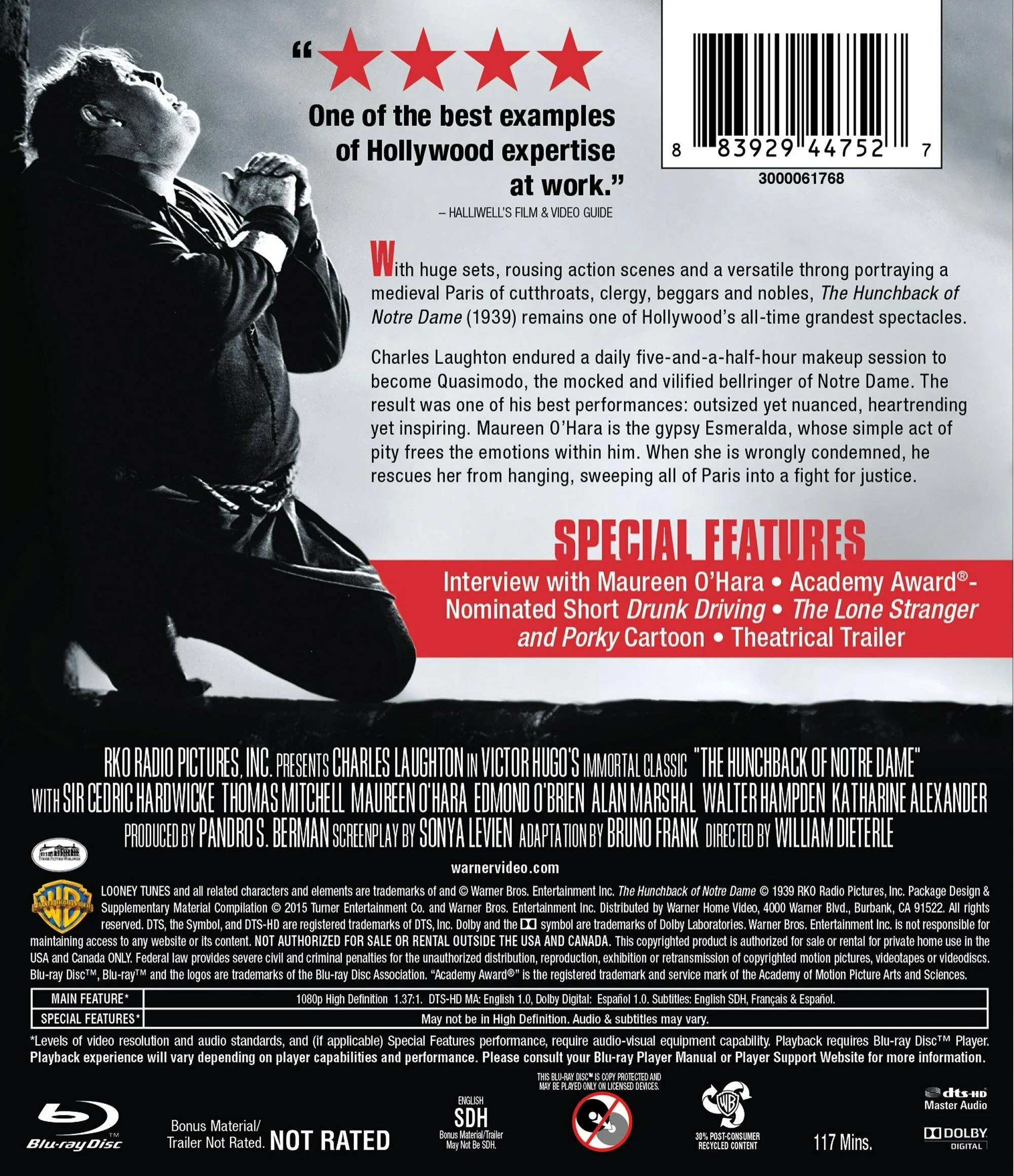 The Hunchback of Notre Dame [Blu-ray] - Image 2