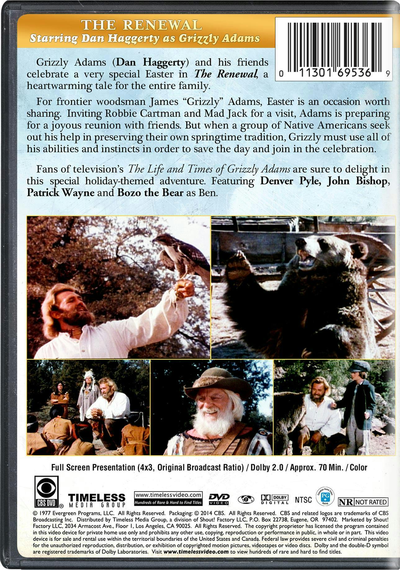 The Life and Times of Grizzly Adams: The Renewal [DVD] - Image 3
