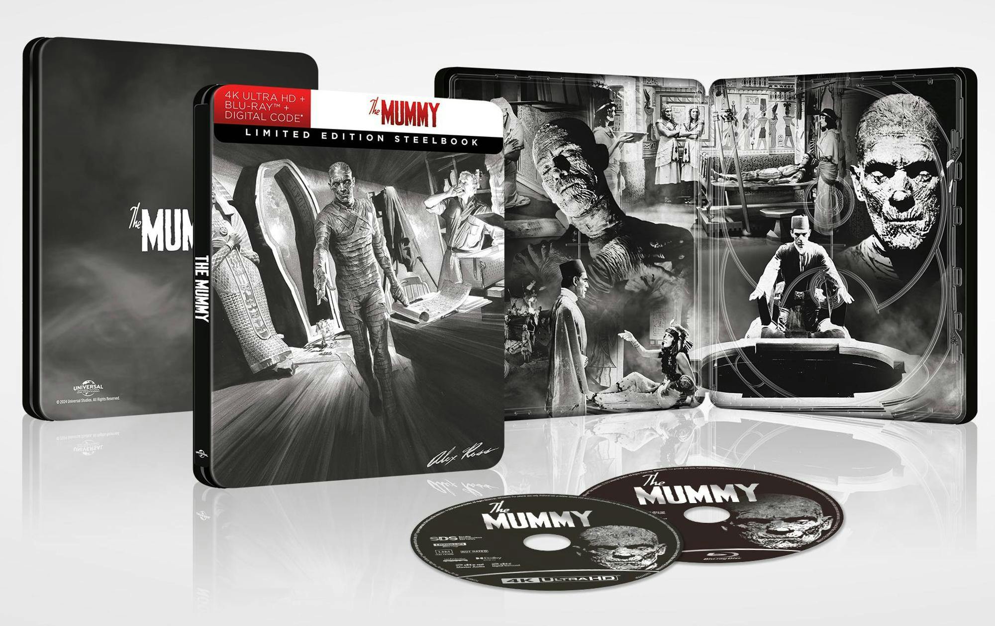 The Mummy (1932) (Limited Edition 4K Ultra HD Steelbook + Blu-ray + Digital) [UHD] - Image 4