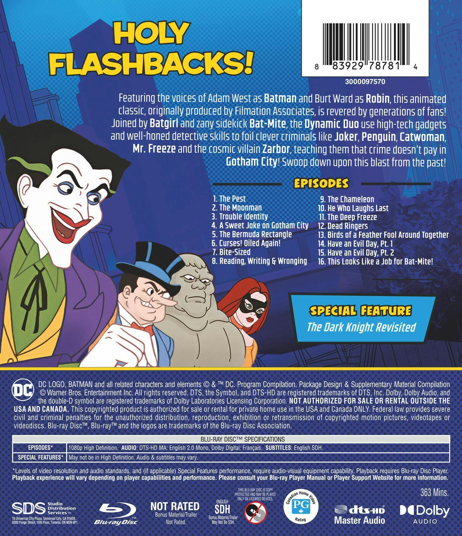New Adventures of Batman, The: The Complete Collection [Blu-ray] - Image 3