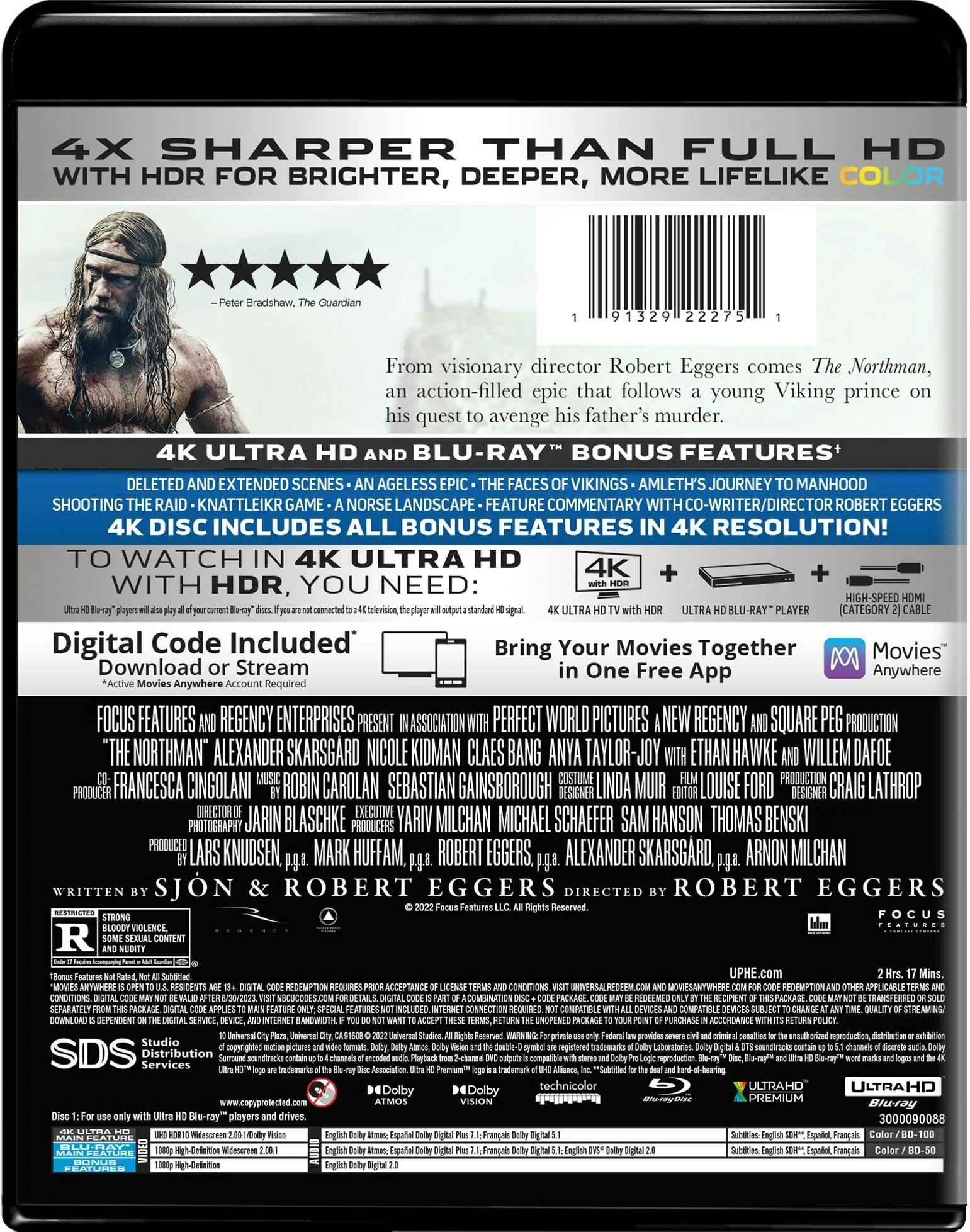 The Northman (4K Ultra HD + Blu-ray) [UHD] - Image 3