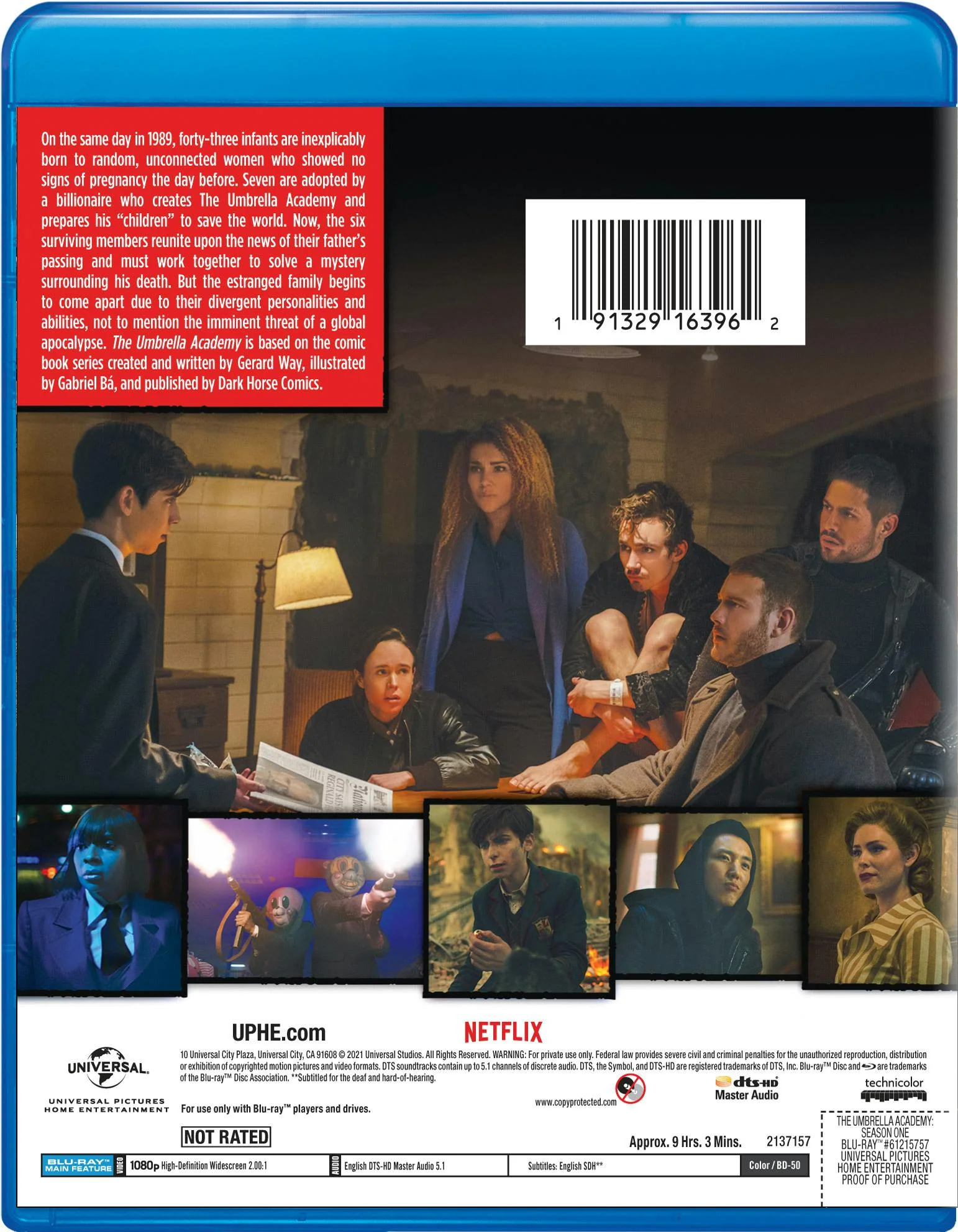 The Umbrella Academy: Season One [Blu-ray] - Image 2