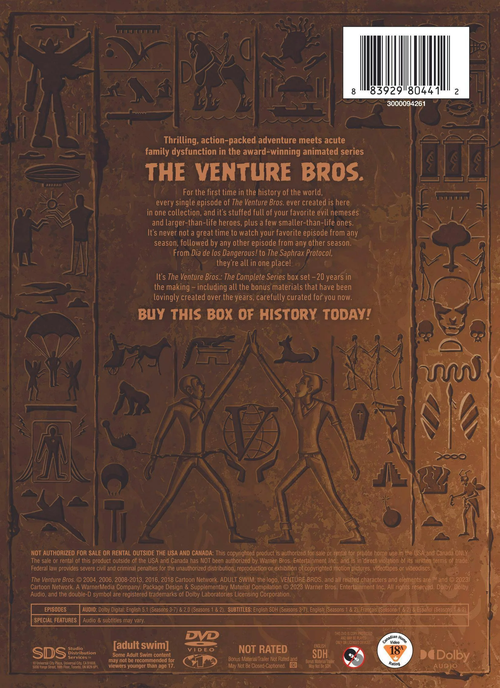 The Venture Bros.: The Complete Series (Box Set) [DVD] - Image 2
