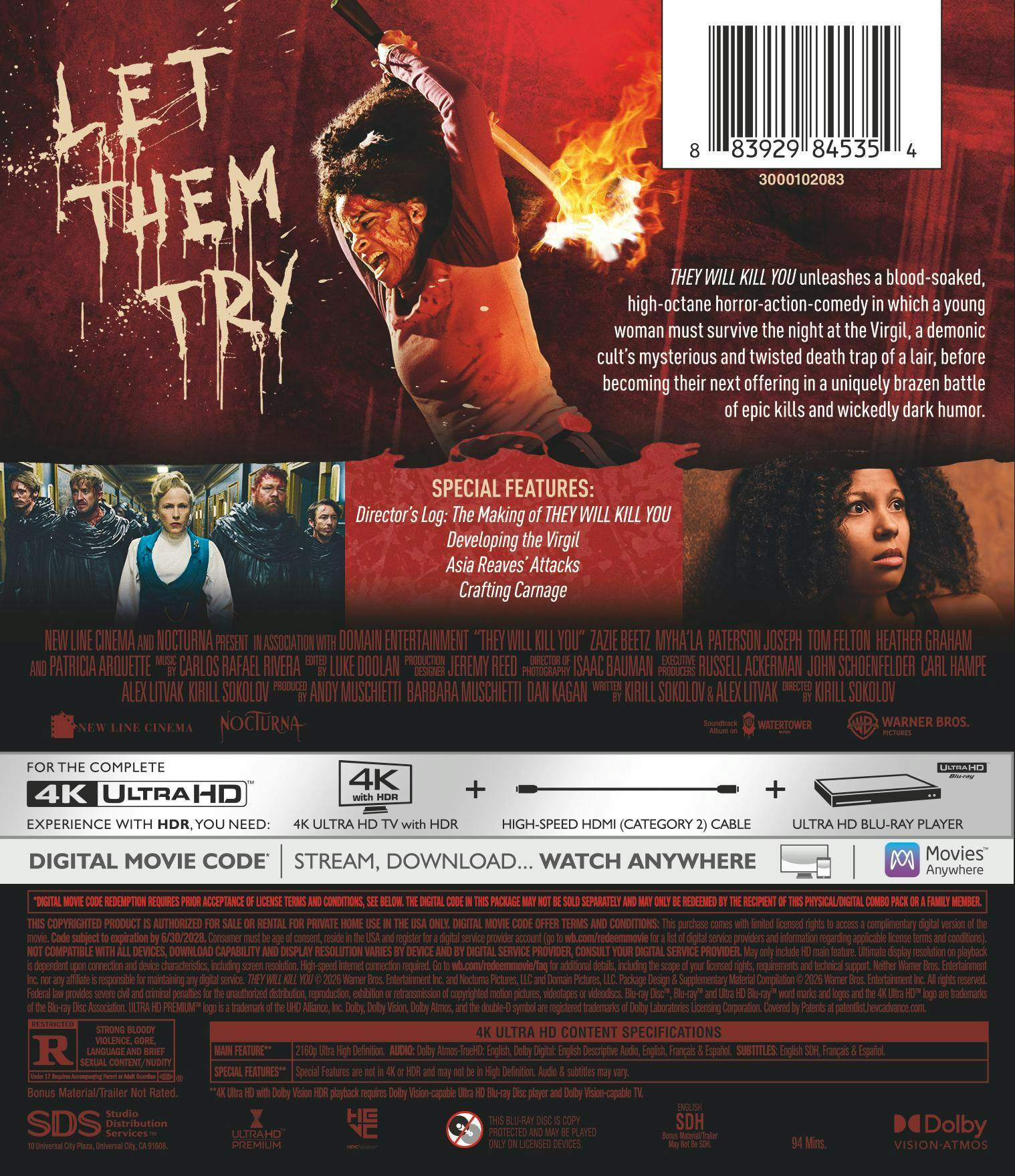 They Will Kill You (4K Ultra HD + Digital) [UHD] - Image 3