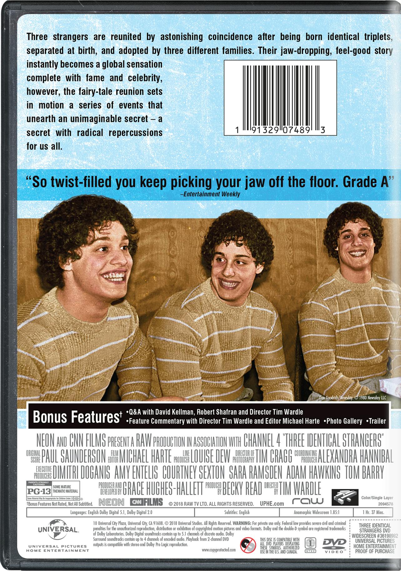 Three Identical Strangers [DVD] - Image 2