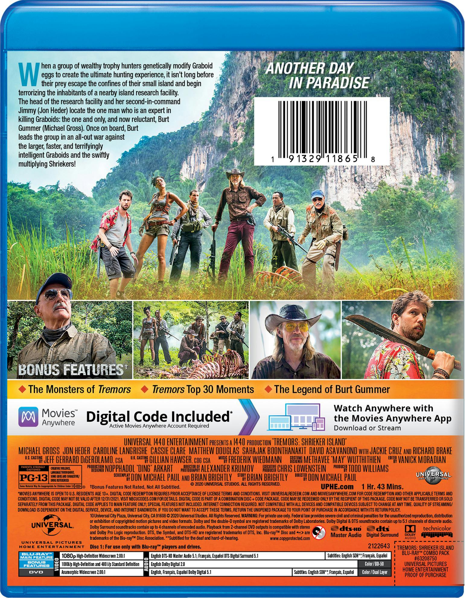 Tremors: Shrieker Island (Digital) [Blu-ray] - Image 2