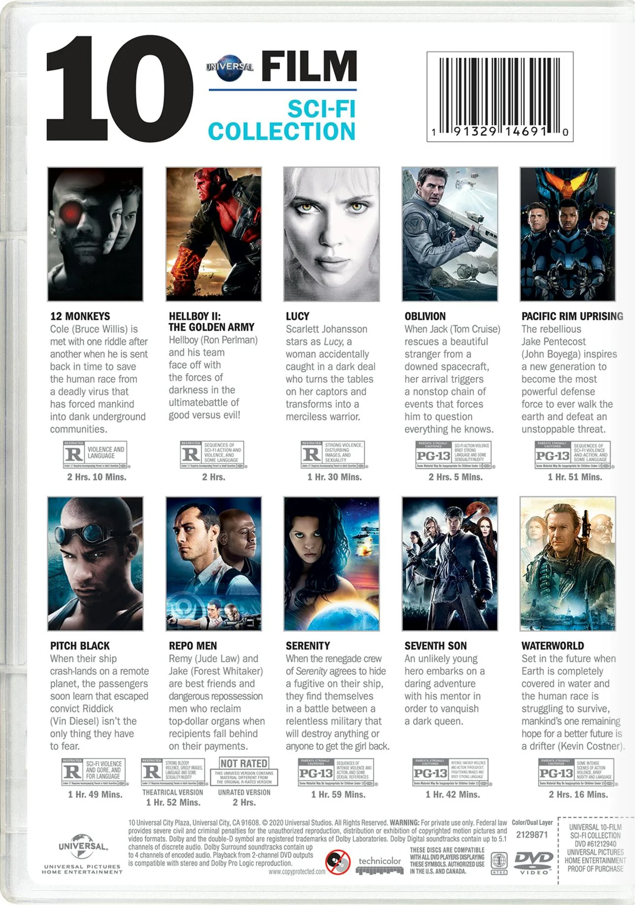 Universal 10-Film Sci-Fi Collection (DVD Set) [DVD] - Image 2