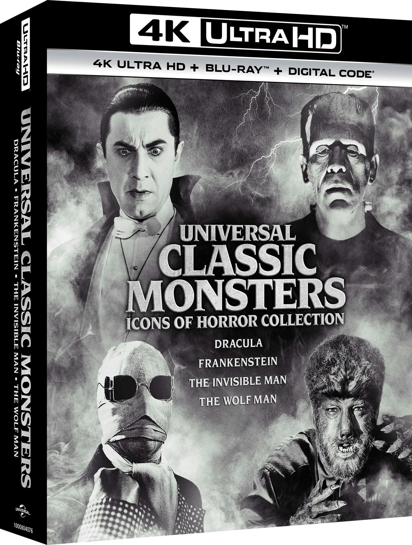Universal Classic Monsters: Icons of Horror Collection (4K Ultra HD + Blu-ray + Digital Copy) [UHD] - Image 2