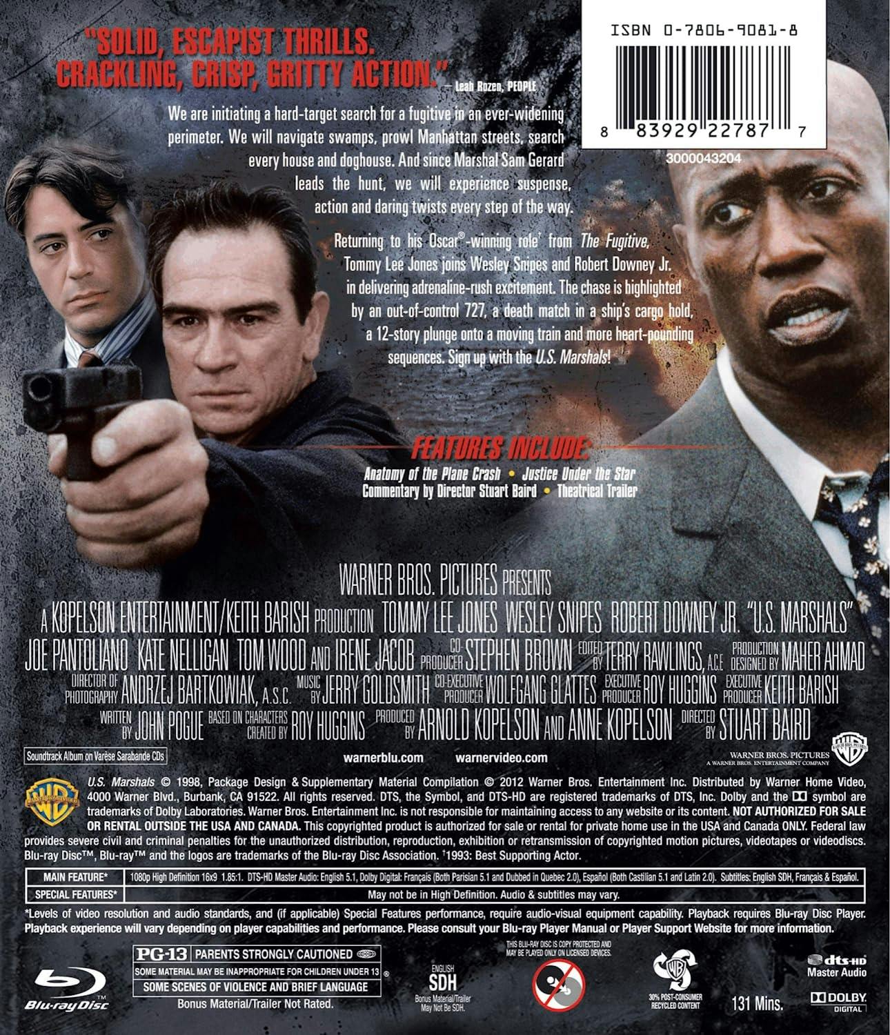 US Marshals [Blu-ray] - Image 2