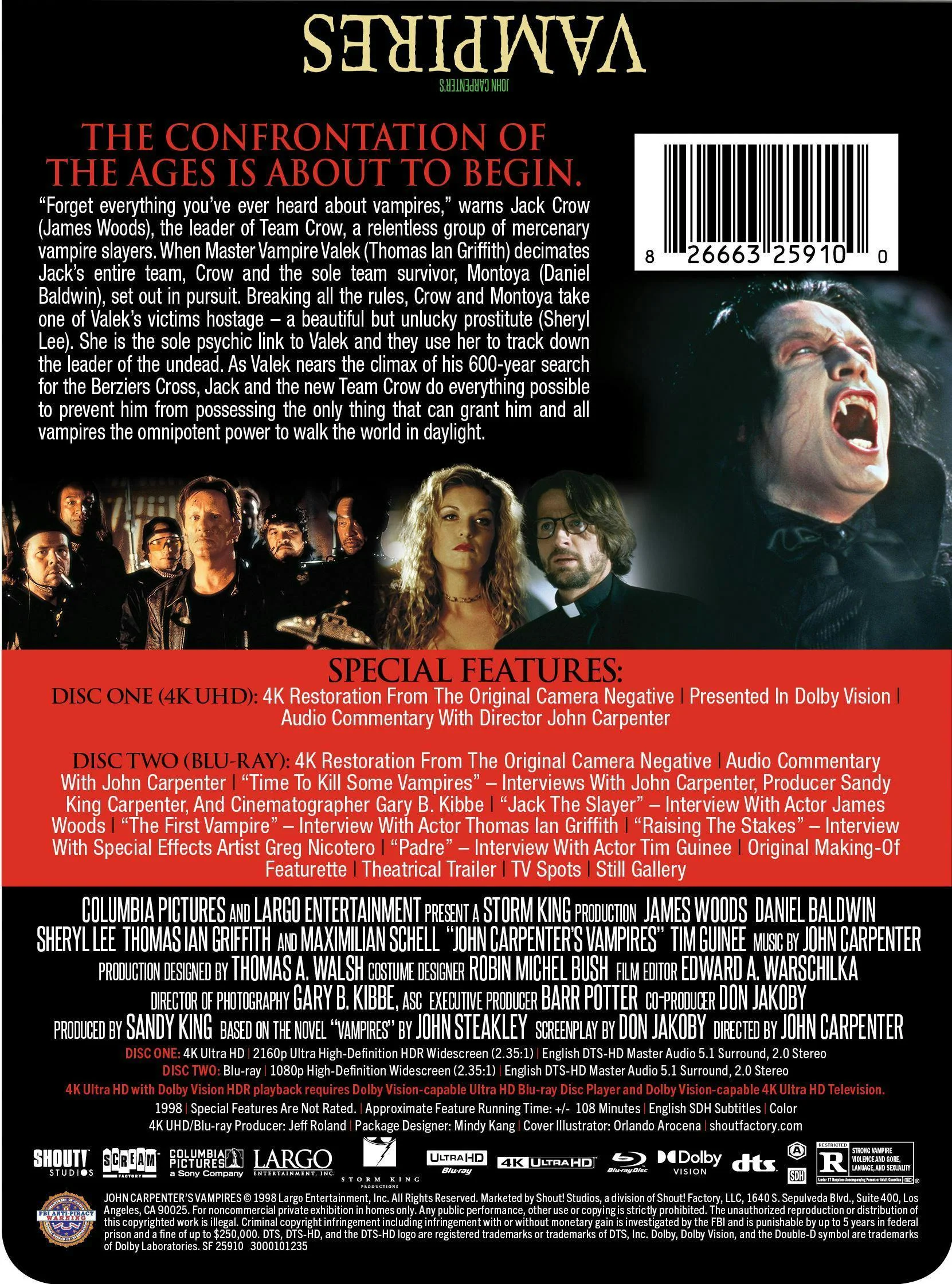 Vampires - Limited Edition 4K UHD Steelbook [UHD] - Image 3