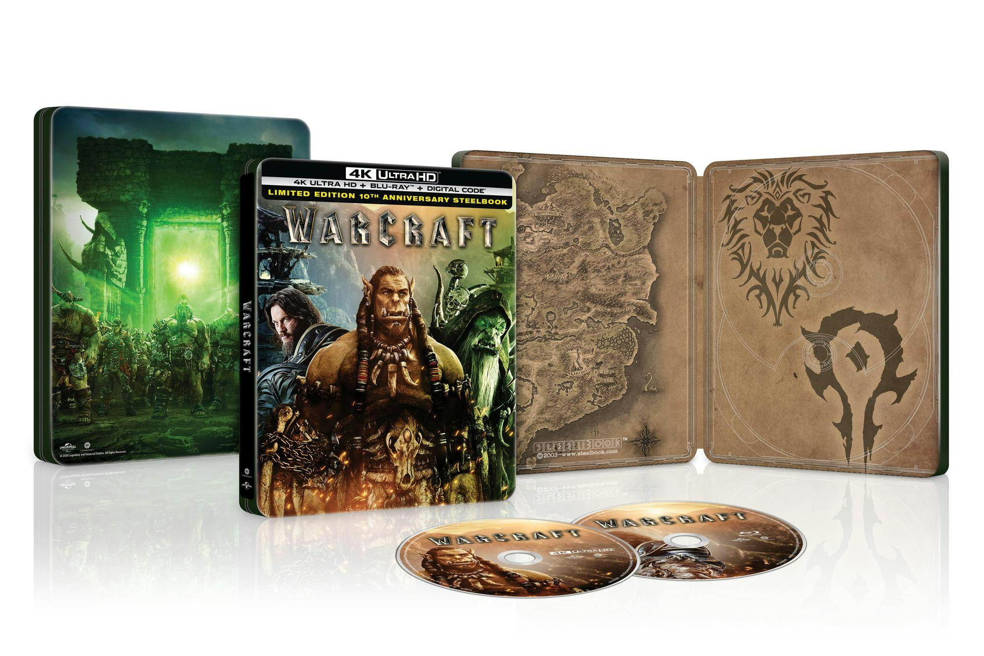 Warcraft - 10th Anniversary (Limited Edition 4K Ultra HD Steelbook + Blu-ray + Digital) [UHD] - Image 4