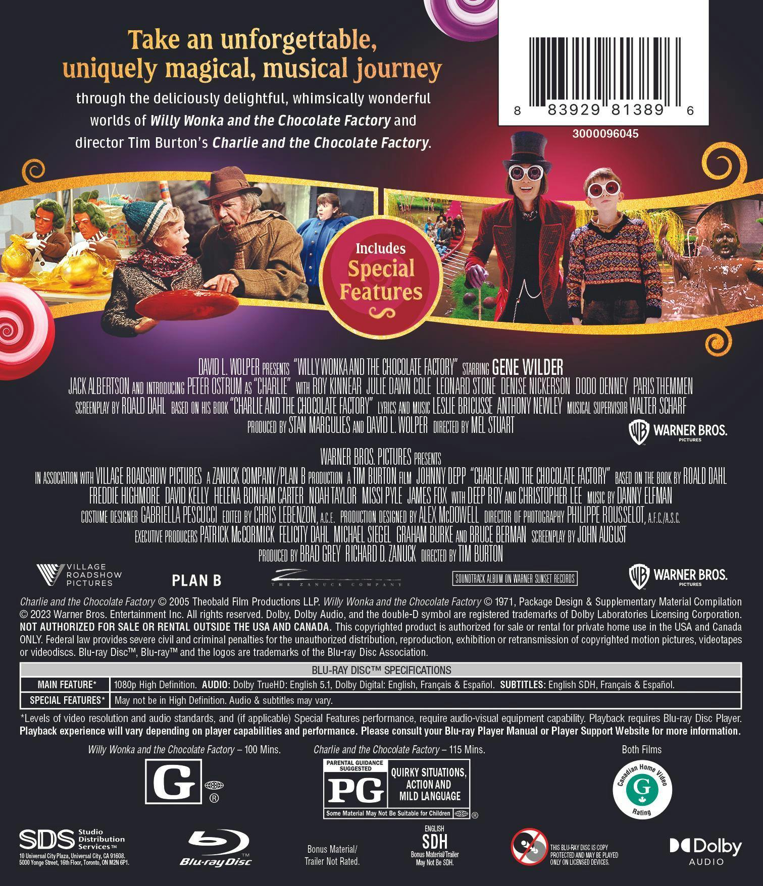 Wonka Double Feature [Blu-ray] - Image 3