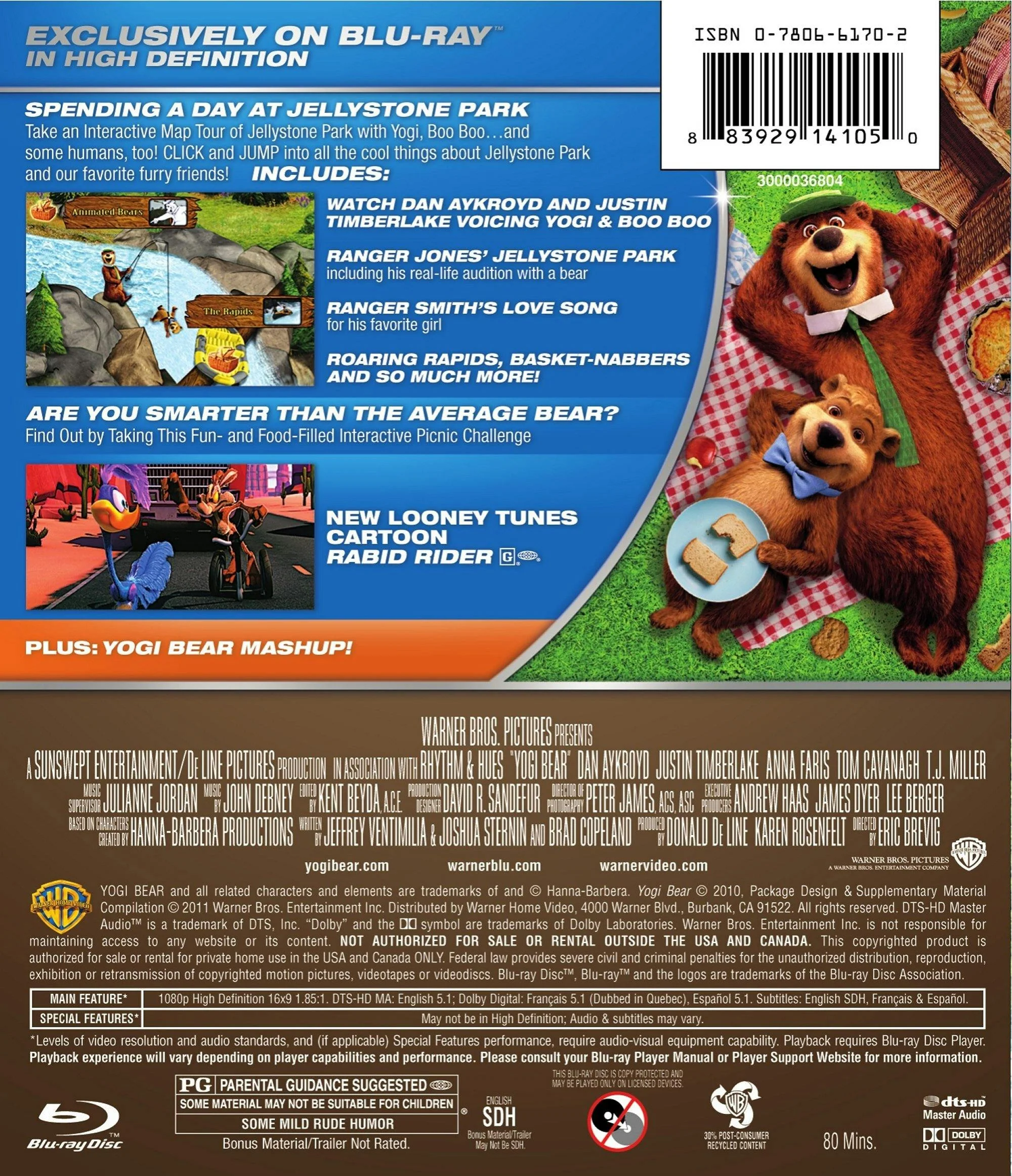 Yogi Bear [Blu-ray] - Image 2