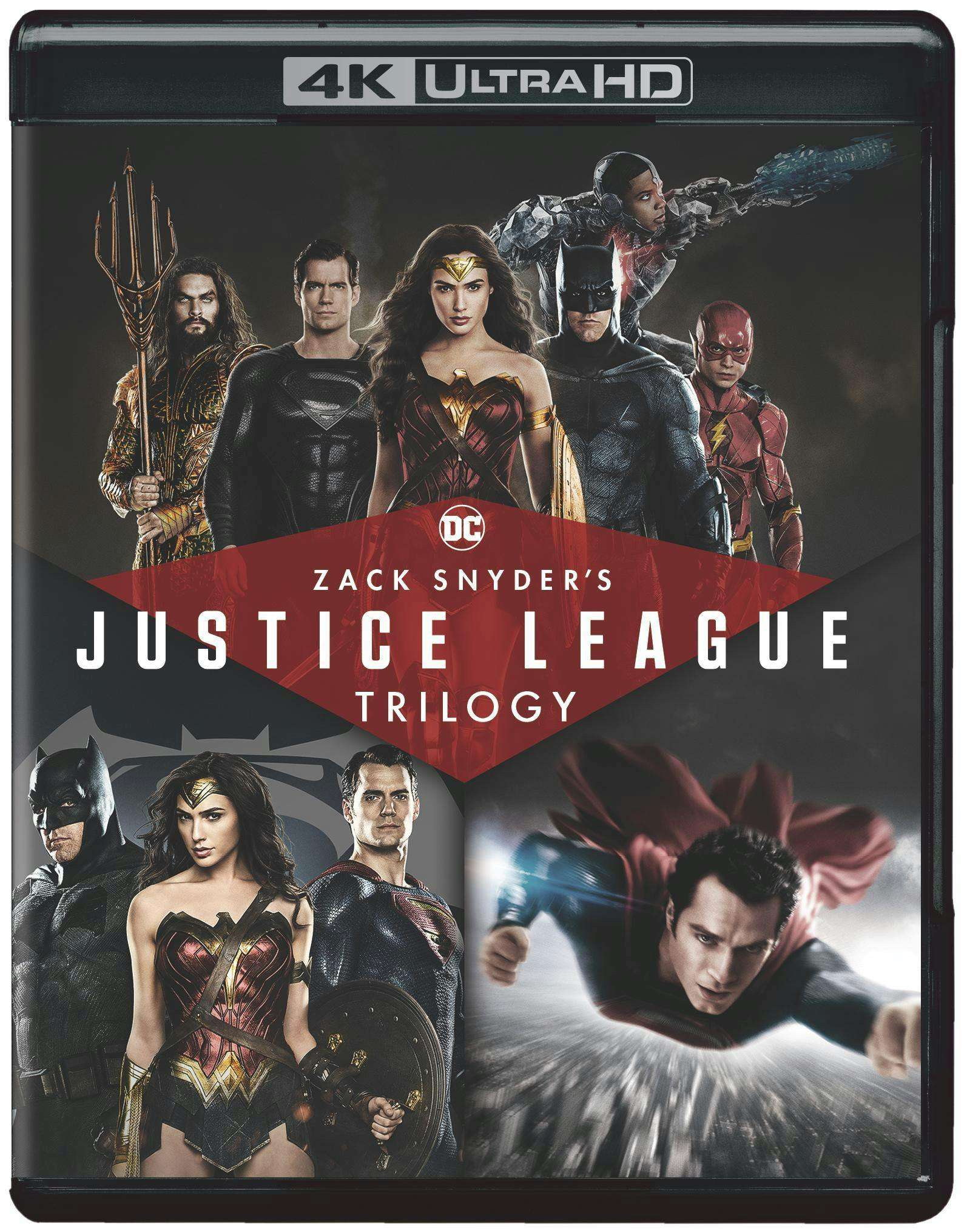 Zack Snyder's Justice League Trilogy (4K Ultra HD + Blu-ray) [UHD]